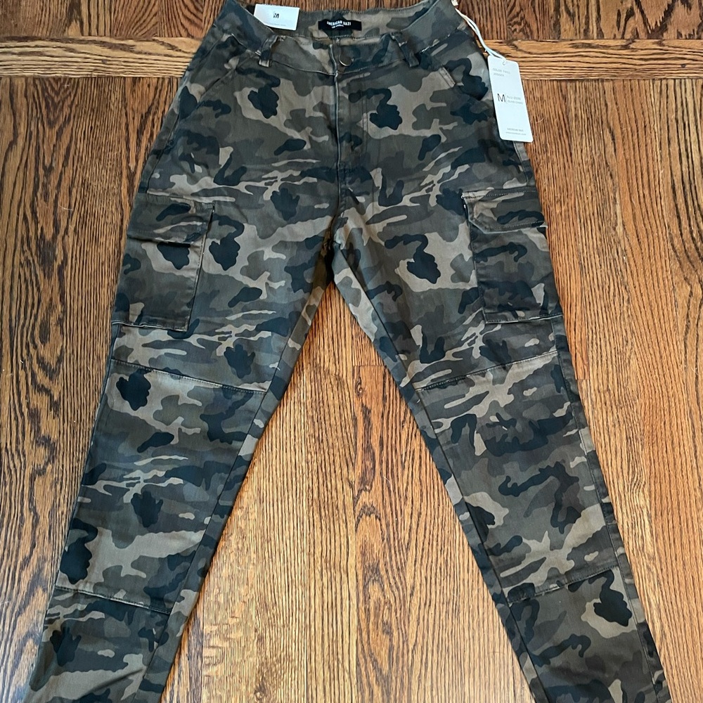 American Bazi- Camouflage Twill Joggers